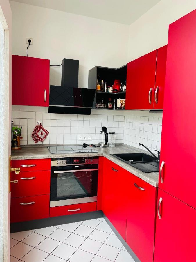 "Glueck Auf" Lichtdurchflutete Schicke Ferienwohnung In Zwickau Luaran gambar