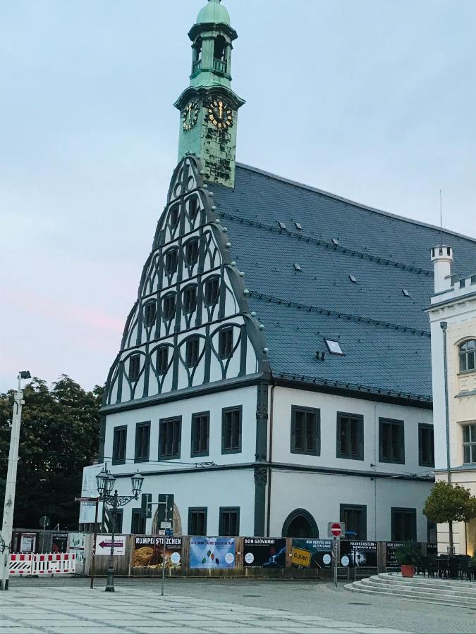 "Glueck Auf" Lichtdurchflutete Schicke Ferienwohnung In Zwickau Luaran gambar